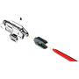 Expansion Unit Armed Gun Detail for 1/100 Scale Gundam Model Kit MG RX 78-2 Metal Barrel x 1 + Plastic Saber x 1