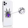 ETRY Christmas Phone Ring Stand Finger Holder, Spider Luxury Diamond, 360 Rotation Metal Ring Grip Animal Emo Hardcore Style - Compatible with All Smartphones and Tables