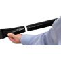 SmartSign - K-BASE-14 Cast Iron Sign Base By | 14” Od Stand With 4’ Post And Sign Bolts & Nuts Black