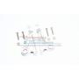 GPM for Traxxas E-Revo 2.0 VXL Brushless (86086-4) Upgrade Parts Aluminum Front Rocker Arm Set - 1Pr Set Silver