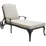 HOMEFUN Chaise Lounge Outdoor Chair with Beige Cushion, Aluminum Pool Side Sun Lounges with Wheels Adjustable Reclining, Patio Furniture Set, Pack of 1(Antique Bronze) HOMEFUN Chaise Lounge Outdoor Chair with Beige Cushion, Aluminum Pool Side Sun Lounges with Wheels Adjustable Reclining, Patio Furniture Set, Pack of 1(Antique Bronze)