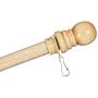 Evergreen Flag Wooden House and Estate Flag Pole with Ring - 56'' L x 1.7”W x 1.7”H