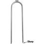 Gardenature Trampoline Galvanized Steel Wind Stakes-6 Pack-Trampoline Accessories