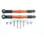 GPM Losi 1/10 Baja Rey 4WD Desert Truck (LOS03008) Upgrade Parts Aluminum Front Turnbuckle for Steering - 1Pr Set Orange