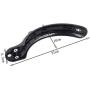 Rilishidai Electric Scooter Mudapron Brake Parts, Upgrade Metal Rear Fender Mudapron Brake Assembly Replacement for Ninebot for Segway ES1 ES2 ES3 ES4 Scooter(As Shown)