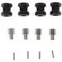 YU-NIYUT 4PCS Wheel Hex Hub M12 12mm Extension Adaptor M15 15mm 4 Longer Combiner Coupler Alloy for 1/10 RC Crawler RC Spare Parts, Modification Fun & RC Lovers Choice
