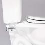 Hibbent Bidet T adapter Toilet Connector with ON/OFF Valve - 15/16'' x 15/16'' x 3/8'' - Chrome Finished Hibbent Bidet T adapter Toilet Connector with ON/OFF Valve - 15/16'' x 15/16'' x 3/8'' - Chrome Finished