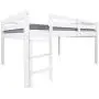 Concord Junior Loft Bed, Full, White Concord Junior Loft Bed, Full, White