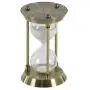 Benzara Metal/Glass Quarter Hourglass with 15 Minutes Time Interval Benzara Metal/Glass Quarter Hourglass with 15 Minutes Time Interval
