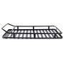 AKDSteel Model Car Parts, Professional Roof Rack Luggage Carrier with 6 LED Light for 1/10 RC Crawler for D90 for Axial Scx10 for RC Cars Toy Parts