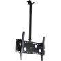 VideoSecu TV Ceiling Mount Bracket for Most 37'' to 75'' LCD Plasma Flat Panel,Some up to 75'' LED TV with VESA 400X400 600x400 684x400 700x400mm, Ceiling Pole Extends from 39'' to 63'' MPC51B M10