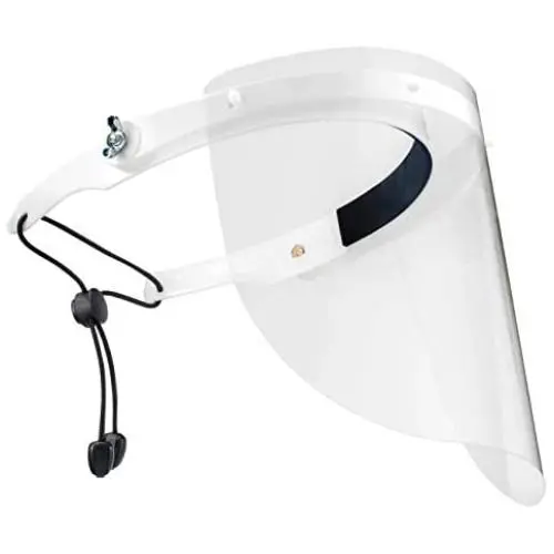 NoCry Safety Face Shield for Men and Women; Lightweight and Durable, with an Adjustable Headband, this Protective Safety Mask comes with 2 Reusable PC Visors NoCry Safety Face Shield for Men and Women; Lightweight and Durable, with an Adjustable Headband, this Protective Safety Mask comes with 2 Reusable PC Visors