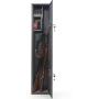 Buffalo 1320 Gun Safe 3 Rifle Shotgun Large Metal Security Cabinet Safe Storage with Separate Lock Box for Handguns Ammo