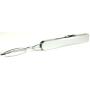 I-Mag Mini Metal Spring Hinge Reading Glasses with Slide Open Hard Case (Silver, 2.50)