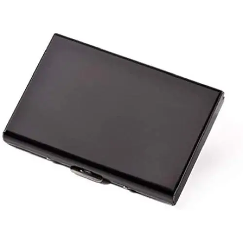 RFID Credit Card Holder for Women and Men, Stainless Steel Credit Card Wallet for Holding Debit Card and ID Card (add 5PCS Card Slots) RFID Credit Card Holder for Women and Men, Stainless Steel Credit Card Wallet for Holding Debit Card and ID Card (add 5PCS Card Slots)