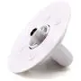 WE1M654 Dryer White Timer Control Knob with Metal Ring for General Electric GE Kenmore Sears RCA Hotpoint Dryer, Replaces AP3995088, 1264290, AH1482197, EA1482197, 212D1726
