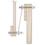 Project Patio Glider Bracket Rocker Arm Hardware Repair Kit - 9'' Length - 4 Pack - Made in The USA Project Patio Glider Bracket Rocker Arm Hardware Repair Kit - 9'' Length - 4 Pack - Made in The USA