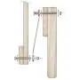 Project Patio Glider Bracket Rocker Arm Hardware Repair Kit - 9'' Length - 4 Pack - Made in The USA