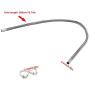 1 inch Stainless Steel Exhaust Pipe Parking Air Heater Fuel Tank Diesel Gas Vent Hose