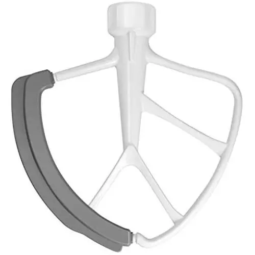KITCHPOWER 6 Quart Flex Edge Beater for KitchenAid Bowl-Lift Stand Mixers/KitchenAid Mixer Attachment
