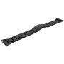 Maxjoy Compatible with Samsung Gear Fit 2 Band,Watch Bands Premium Stainless Steel Bracelet Metal Watch Strap with Magnet Clasp Replacement for Samsung Gear Fit2 SM-R360 Smart Watch,Black
