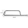 Onlyfire Stainless Steel Burner Tube Fits for Weber Q200/Q2000 Series Gas Grill(Replacement Part of 69956/60041/41862)