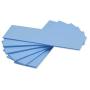 A ADWITS [ 6-Pack ] Thermal Conductive Silicone Pads, Soft Safe Simple to Apply for SSD CPU GPU LED IC Chipset Cooling -Blue