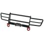 LCX Racing 1/10th RC Crawler Car Metal Front Bumper Full Width Push Bar Front Bumper for TRX4 TRX-4 Axial SCX10 II 90046 90047, Upgrades Parts Accessories