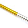 OUERMAMA Metal Appearing Cane Magic Pocket Staff for Professional Magician Stage Close-up Magic Trick Magic Accessories (Golden Silver, 59'')