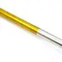 OUERMAMA Metal Appearing Cane Magic Pocket Staff for Professional Magician Stage Close-up Magic Trick Magic Accessories (Golden Silver, 59'')