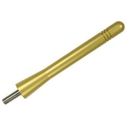 AntennaMastsRus - Made in USA - 4 Inch Gold Aluminum Antenna is Compatible with Jeep Wrangler JK - JL | Gladiator (2007-2021)