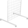 Only Hangers 2 x 6 Gridwall Panel Tower with T-Base Floorstanding Display Kit, 2-Pack White …