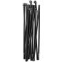SD Studio Designs E-Z Foldaway Easel for Art or Sign Display, F. Black (62'' H)