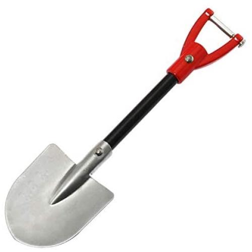 Maxmoral Decoration Metal Shovel Simulation Accessories for 1/10 RC Rock Crawler Axial SCX10 RC Climbing Car Truck Parts