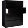 Lorell 60552 Lateral File, Black