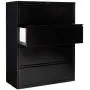 Lorell 60552 Lateral File, Black