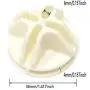Gizhome Wire Cube Plastic Connectors for Wire Grid Cube Storage Shelving & Mesh Snap Organizer 50pcs - Cream