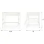 Dorel Living Denver Full Size Loft, White bed Dorel Living Denver Full Size Loft, White bed