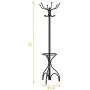 Tangkula Coat Rack Metal Frame Study Portable Free Standing Entryway Hat Coat Jacket Umbrella Holder Hanger with Base Coat Tree Stand (black 003) Tangkula Coat Rack Metal Frame Study Portable Free Standing Entryway Hat Coat Jacket Umbrella Holder Hanger with Base Coat Tree Stand (black 003)