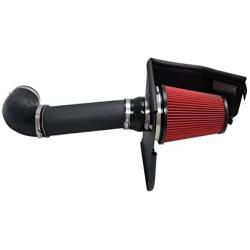 Corsa Performance 616957-D Shielded Box Air Intake System Incl. Red Air Filter/Metal Heat Shield/Tubing/Adaptors/Hardware Shielded Box Air Intake System