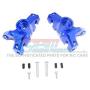GPM Losi 1/10 Rock Rey 4WD Rock Racer (LOS03009) Upgrade Parts Aluminum Front Knuckle Arms - 1Pr Set Blue