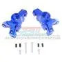 GPM Losi 1/10 Rock Rey 4WD Rock Racer (LOS03009) Upgrade Parts Aluminum Front Knuckle Arms - 1Pr Set Blue