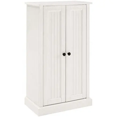 Crosley Furniture Seaside Accent Cabinet, White Crosley Furniture Seaside Accent Cabinet, White