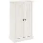 Crosley Furniture Seaside Accent Cabinet, White Crosley Furniture Seaside Accent Cabinet, White