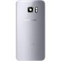 CELL4LESS Compatible Back Glass Cover Back Door w/Installed Camera Lens, Custom Removal Tool & Installed Adhesive Replacement for Samsung Galaxy S7 - All Models G930 - OEM Replacement (Silver)