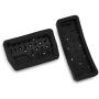 JessicaAlba Non-Slip Performance Foot Pedal Pads,Auto Aluminum Pedal Covers Fit Jeep Grand Cherokee Dodge Durango 2011-2018