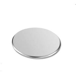 Sakula Circular Car Mount Metal Plate For All Magnetic Car Mount Cellphone Holder Silver