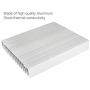 Aluminum Heat Sink Heatsink Module Cooler Fin for High Power Transistor Semiconductor Devices with 16 Pieces fins 120mmx 100mm x 18mm (2 Pieces)