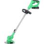 MOCOHANA 21V Cordless Grass Trimmer with Steel Blades Mini Mower Weed Wacker Battery & Charger Included