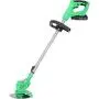 MOCOHANA 21V Cordless Grass Trimmer with Steel Blades Mini Mower Weed Wacker Battery & Charger Included